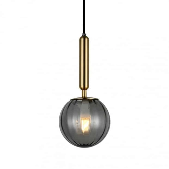 kinkiecik.pl Lampa wisząca Ravena PND-2324-1 BRO+SG Italux